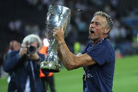 PSG Wins UEFA Supercup - Italy