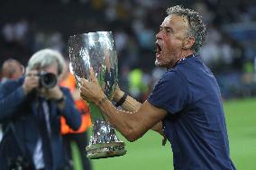 PSG Wins UEFA Supercup - Italy