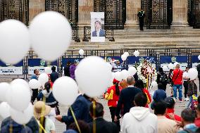 Colombian Hopeful Candidate Miguel Uribe Turbay Funeral Honors