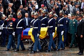 Colombian Hopeful Candidate Miguel Uribe Turbay Funeral Honors