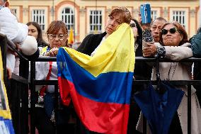 Colombian Hopeful Candidate Miguel Uribe Turbay Funeral Honors