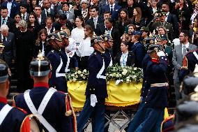 Colombian Hopeful Candidate Miguel Uribe Turbay Funeral Honors