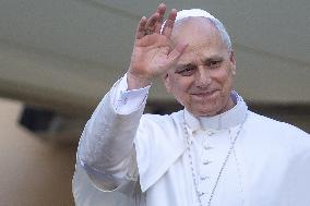 Pope Leo XIV Arrives in His Summer Residence - Italy