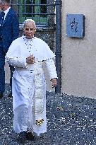Pope Leo XIV Arrives in His Summer Residence - Italy