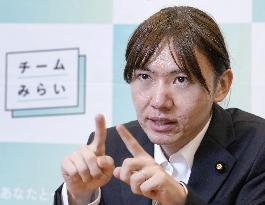 New upper house lawmaker Anno