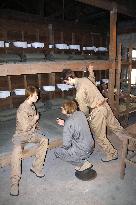 Japanese military POW camp in China