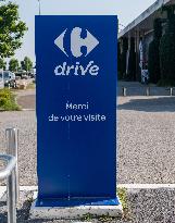 Illustration - Shop and Logo - Shopping Center - Rambouillet