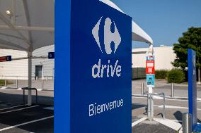Illustration - Shop and Logo - Shopping Center - Rambouillet