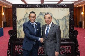 China's Wang Yi Meets Thailand's FM in Yunnan