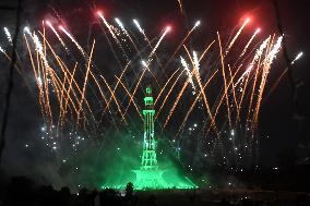 Lahore Celebrates Independence Day with Fireworks - Pakistan