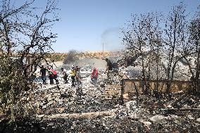 Aftermath of Explosion in Idlib - Syria