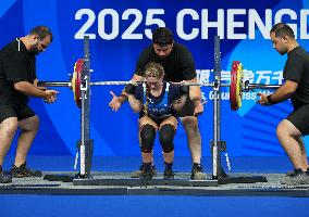 The World Games 2025 - Tiffany Chapon Wins Gold in Powerlifting - China