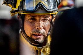 Press Conference by Madrid Forest Firefighters Council - Spain