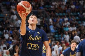 BASKET - Amichevole - Italy vs Argentina