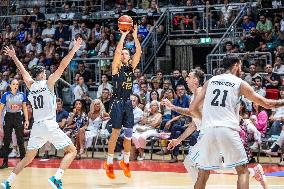 BASKET - Amichevole - Italy vs Argentina