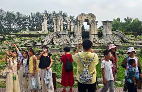 Yuanmingyuan Ruins Park in Beijing