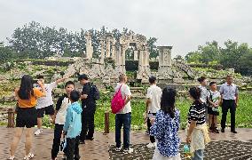 Yuanmingyuan Ruins Park in Beijing