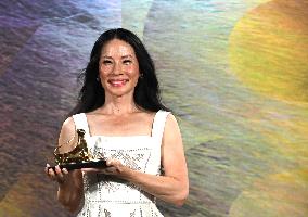 Lucy Liu Receives Career Achievement Award at Locarno 2025 - Switzerland