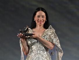 Lucy Liu Receives Career Achievement Award at Locarno 2025 - Switzerland