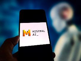 Illustration Mistral AI