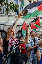 Antwerp Belgium Protest in Solidarity with Gaza - Belgium