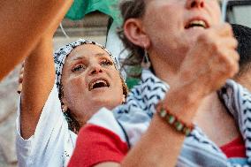 Antwerp Belgium Protest in Solidarity with Gaza - Belgium