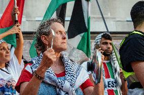 Antwerp Belgium Protest in Solidarity with Gaza - Belgium
