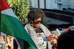 Antwerp Belgium Protest in Solidarity with Gaza - Belgium