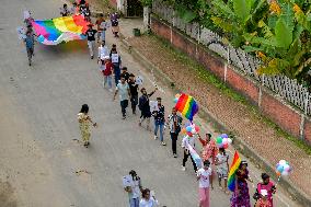Pride Walk in Agartala India - India