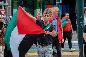Protest In The Hague Over Gaza Crisis - Netherlands