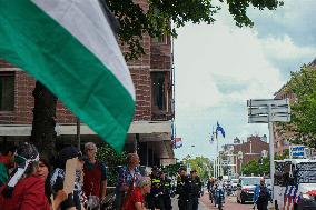 Protest In The Hague Over Gaza Crisis - Netherlands
