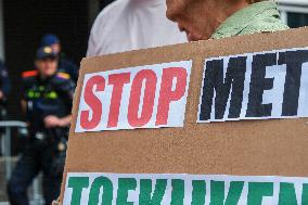 Protest In The Hague Over Gaza Crisis - Netherlands