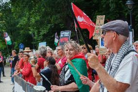 Protest In The Hague Over Gaza Crisis - Netherlands