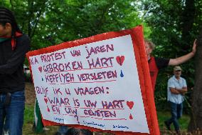 Protest In The Hague Over Gaza Crisis - Netherlands
