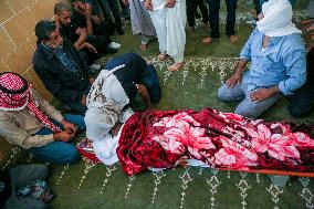 Palestinians Mourn Awda Al Hathalin