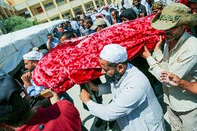 Palestinians Mourn Awda Al Hathalin