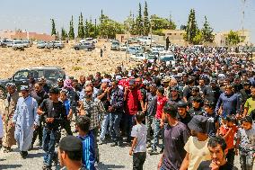 Palestinians Mourn Awda Al Hathalin