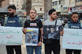 Solidarity with Palestinian Journalists in Idlib - Syria