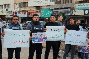 Solidarity with Palestinian Journalists in Idlib - Syria