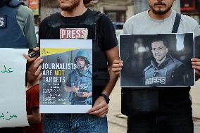 Solidarity with Palestinian Journalists in Idlib - Syria