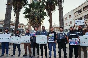 Solidarity with Palestinian Journalists in Idlib - Syria