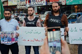 Solidarity with Palestinian Journalists in Idlib - Syria