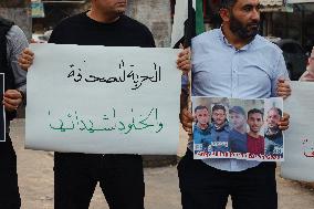 Solidarity with Palestinian Journalists in Idlib - Syria