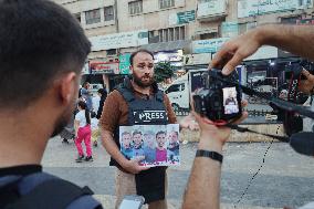Solidarity with Palestinian Journalists in Idlib - Syria