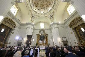 Pope Leo XIV Leads Mass Of The Assumption - Castel Gandolfo