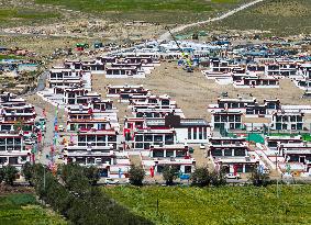 Earthquake Reconstruction Efforts in Dingri - Tibet