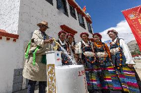 Earthquake Reconstruction Efforts in Dingri - Tibet