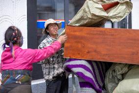 Earthquake Reconstruction Efforts in Dingri - Tibet