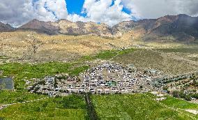 Earthquake Reconstruction Efforts in Dingri - Tibet