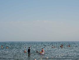 Issyk-Kul Lake Scenic Views in Kyrgyzstan